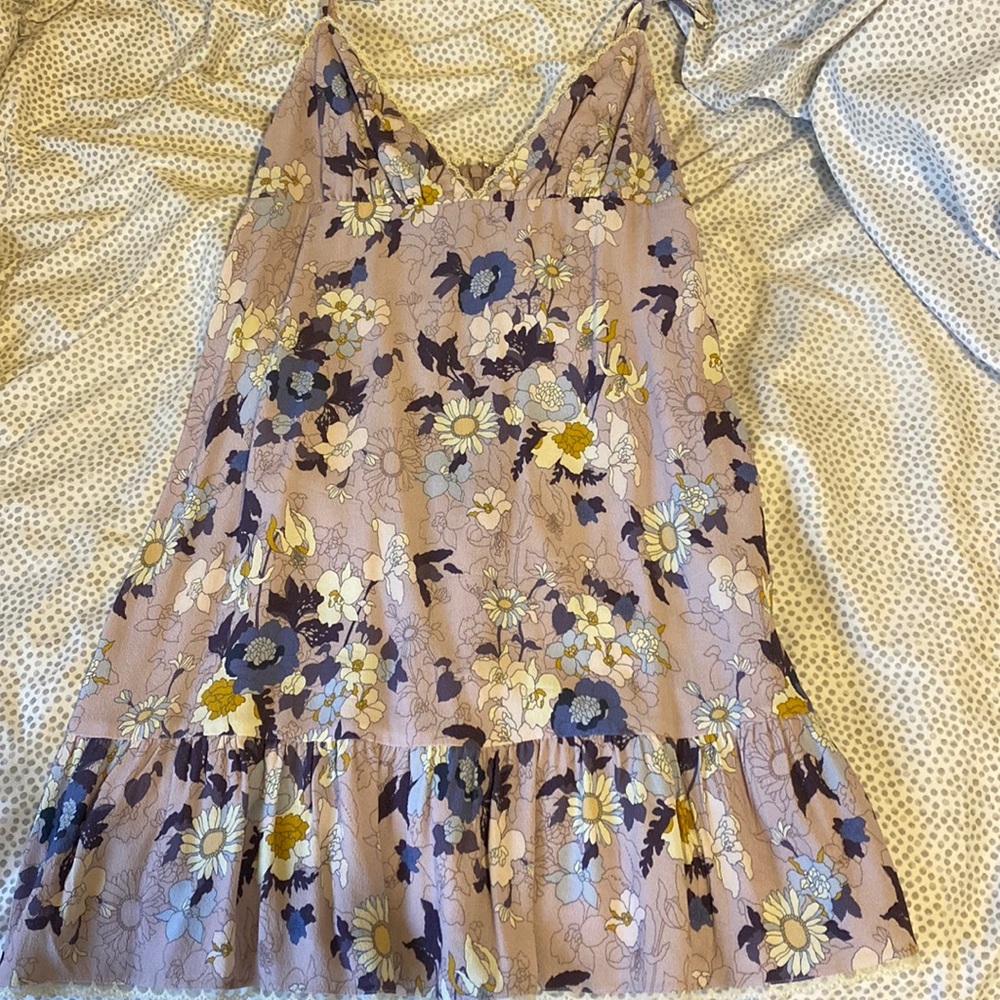 Aritzia Sunday Best Floral Mini Dress